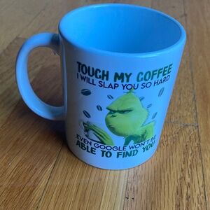 The grinch coffee mug